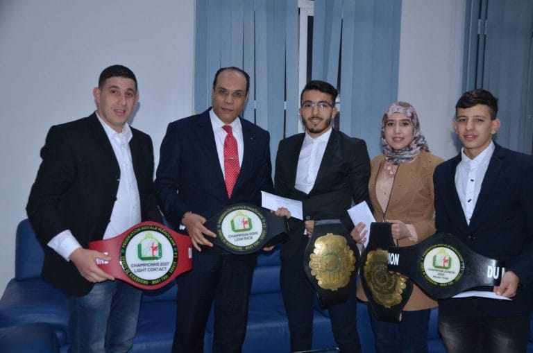 البطل الواعد أحمد أوطلي يحظى باستقبال خاص من عامل عمالة المضيق الفنيدق 2 البطل الواعد أحمد أوطلي يحظى باستقبال خاص من عامل عمالة المضيق الفنيدق