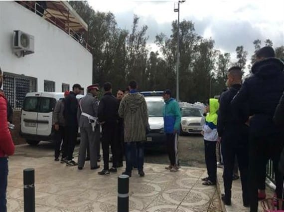 مشاداة كلامية بين فرتوت وجماهير الماط والأمور تسير نحو التعقيد