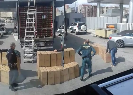 شركة للنقل الدولي بطنجة متهمة بتهريب السجائر إلى اسبانيا