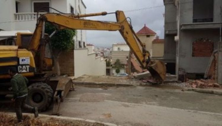 سلطات تطوان ترصد 577 حالة من مخالفات البناء والتعمير