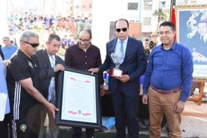 ازيد من ألف مشارك يستفيدون من ملاعب القرب بمرتيل مجانا وعامل الاقليم يتوج الفائزين 2 FB IMG 1528927642012