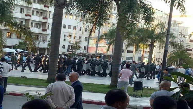 التنسيقية المحلية بطنجة تؤكد على الاعتقالات والقمع وتصدر بيانا