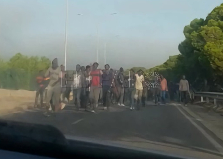 المغرب يتسلم دفعة من المهاجرين غير الشرعيين اقتحموا السياج بين الناضور ومليلية المحتلة 3 المغرب يتسلم دفعة من المهاجرين غير الشرعيين اقتحموا السياج بين الناضور ومليلية المحتلة