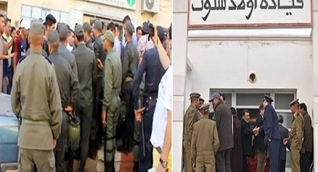سكان جماعة “أولاد ستوت” على صفيح ساخن بعد منعهم من دخول منازلهم 8 سكان جماعة “أولاد ستوت” على صفيح ساخن بعد منعهم من دخول منازلهم