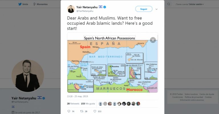 نتانياهو يطالب العرب والمسلمين بتحرير سبتة ومليلية