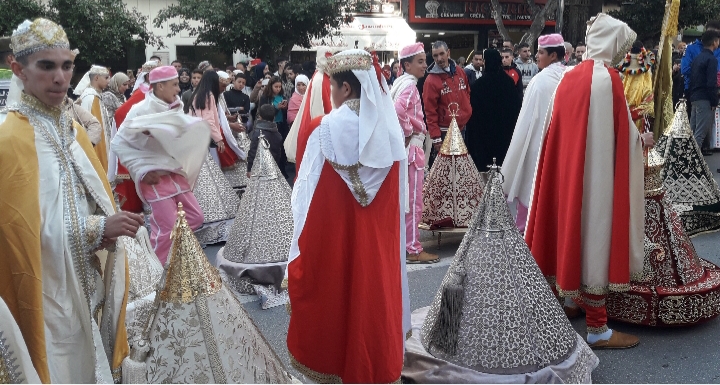 مهرجان فكلوري.. الذبيحة والحضرة في موكب بوعراقية بطنجة 4 مهرجان فكلوري.. الذبيحة والحضرة في موكب بوعراقية بطنجة