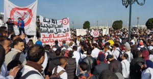 تضامنا مع المعطلين المعنفين “الأساتذة المتعاقدون” يضعون&hellip;