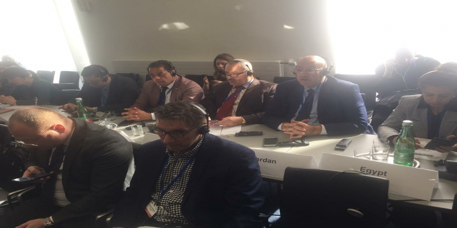 “محمد الملاحي” : آثار التغير المناخي على أجندة دورة منظمة الأمن والتعاون بفيينا 2 IMG 20200220 WA0006