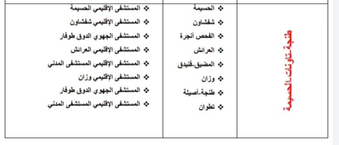 المستشفيات الجهوية والإقليمية باتت جاهزة للكشف عن المصابين بوباء كورونا 2 20200329 161558