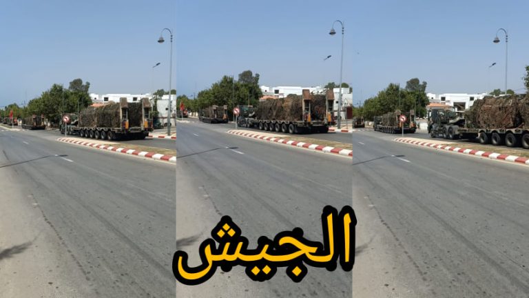 فيديو يوثق لحظة إقتراب دخول الجيش المغربي لطنجة
