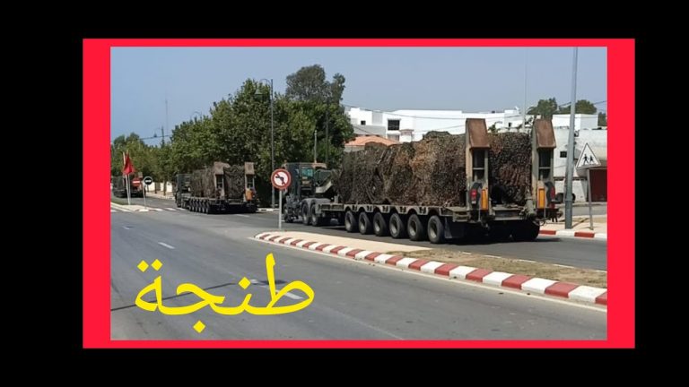بالفيديو..لحظة دخول قوات الجيش الى طنجة والتجوال ببعض شوارعها