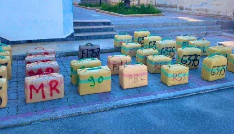 المصالح الامنية تحبط محاَولة لتهريب المخدرات بالحسيمة