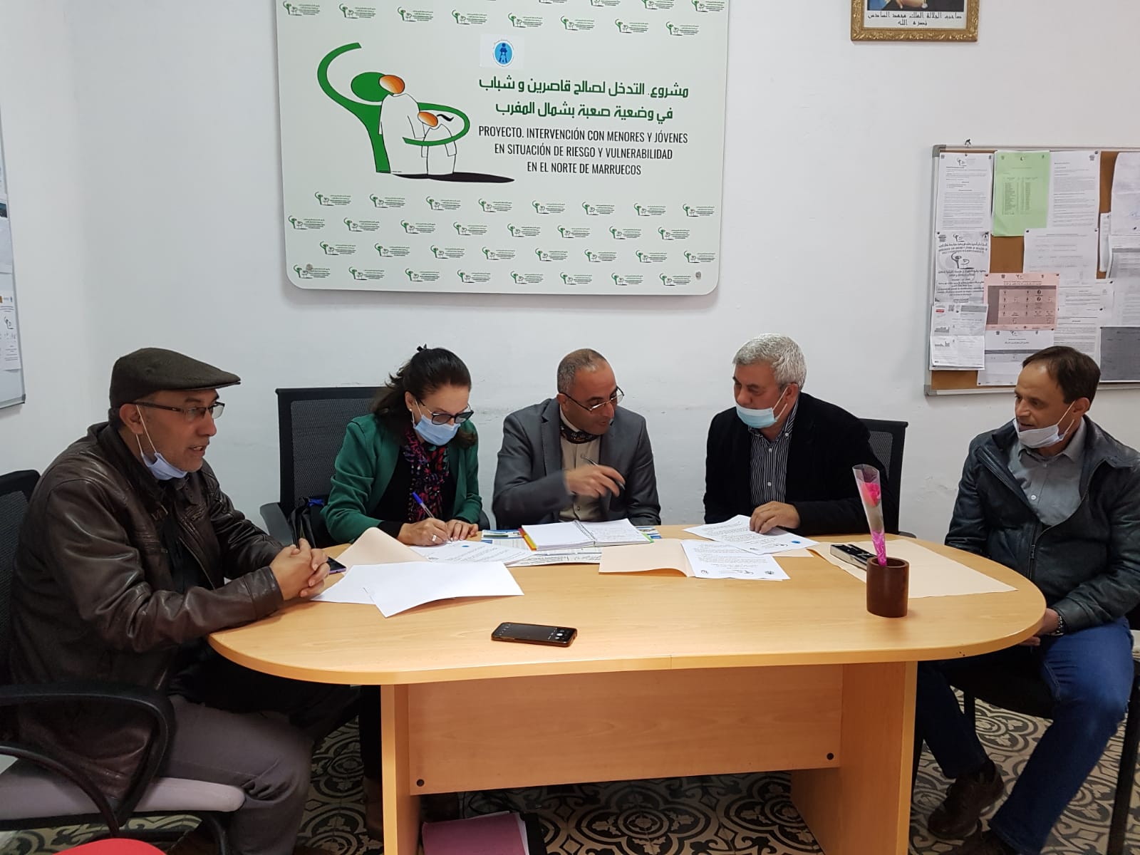 شراكة بين جمعية رعاية الطفولة وتوعية الأسرة وجمعية مدرسة المغرب التطواني طريق مارتيل 1 IMG 20210326 WA0024