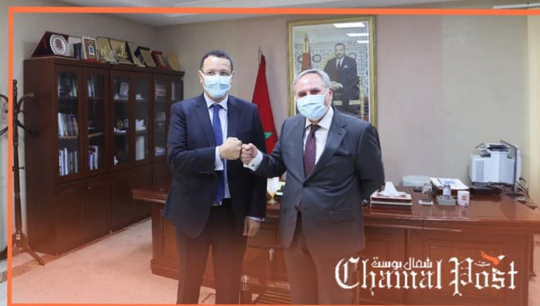 فيديو :  القنصل العام الاسباني في زيارة تهنئة وتعارف مع رئيس جماعة تطوان