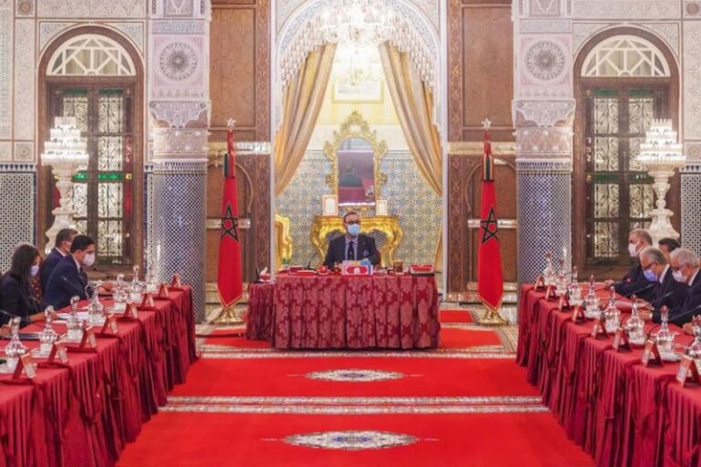 الملك محمد السادس يترأس مجلسا وزاريا