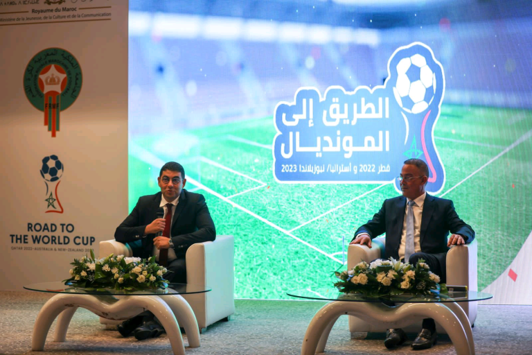 لقجع وبنسعيد يوقعان اتفاقية لتنظيم دوري وطني شبابي للكرة المصغرة