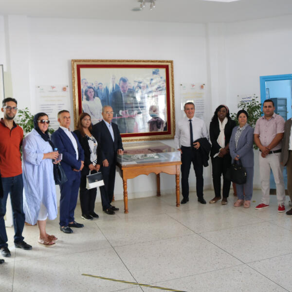 طنجة..معهد للا مريم للأطفال الإنطوائيين يستقبل عمدة بلدية “سان جويس” البلجيكية