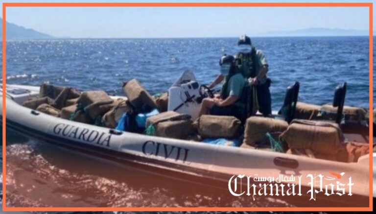 حجز أطنان من الحشيش بعد مطاردة تكشف استمرار تجار المخدرات في استغلال سواحل الشمال