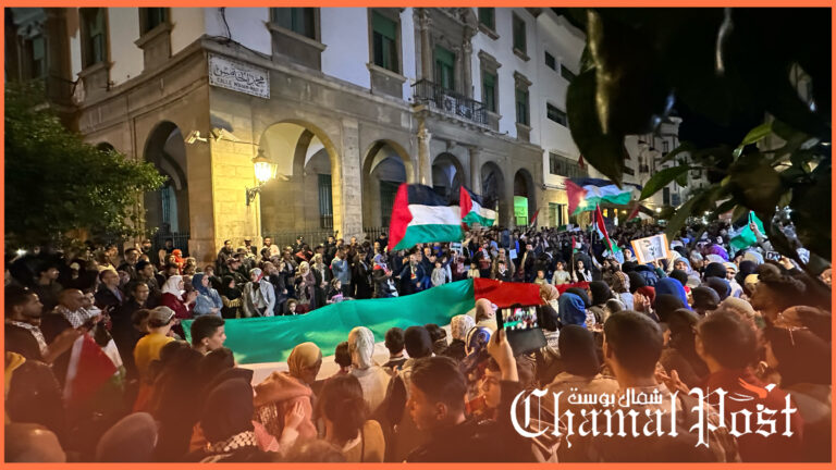 تطوان.. وقفة تضامنية مع الشعب الفلسـ.طيني في ظل استمرار العدوان على غـ.زة 🇲🇦🫶🏻🇵🇸