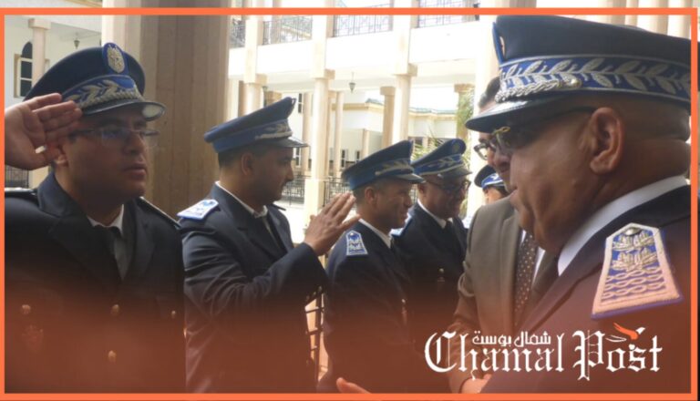ترقية العميد ممتاز “عبد الوهاب الطاهري” رئيس مفوضية أمن مرتيل
