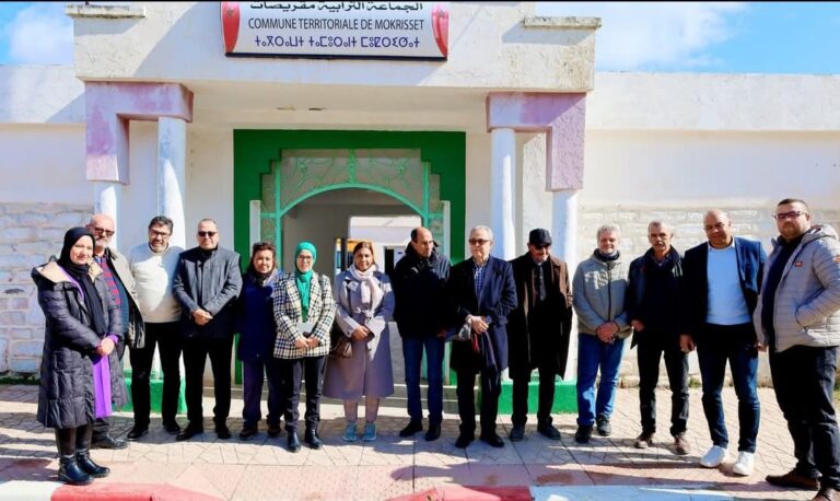 جماعة مقريصات تستقبل وفدا من بلدية سانت جوس البلجيكي