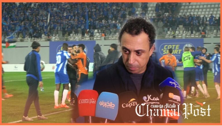 هلال الطاير .. “أنا راضي على أداء اتحاد طنجة وبقاو فيا اللاعبين وكنتعذر من الجمهور”