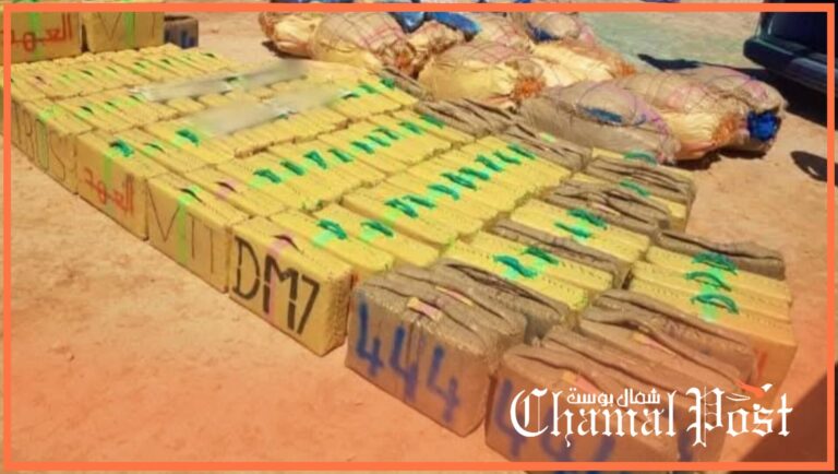 العرائش.. احباط محاولة تهريب طنين من الحشيش وتوقيف ثمانية أشخاص