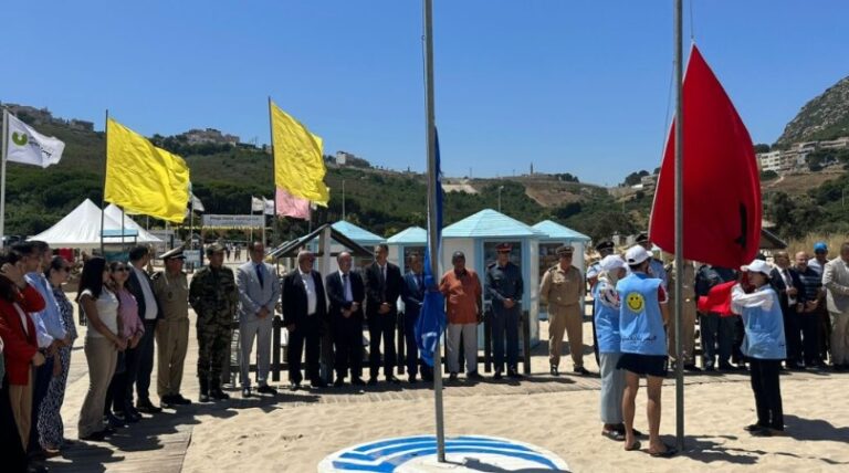 الفحص أنجرة.. رفع اللواء الأزرق بشاطئ الدالية 6 الفحص أنجرة.. رفع اللواء الأزرق بشاطئ الدالية