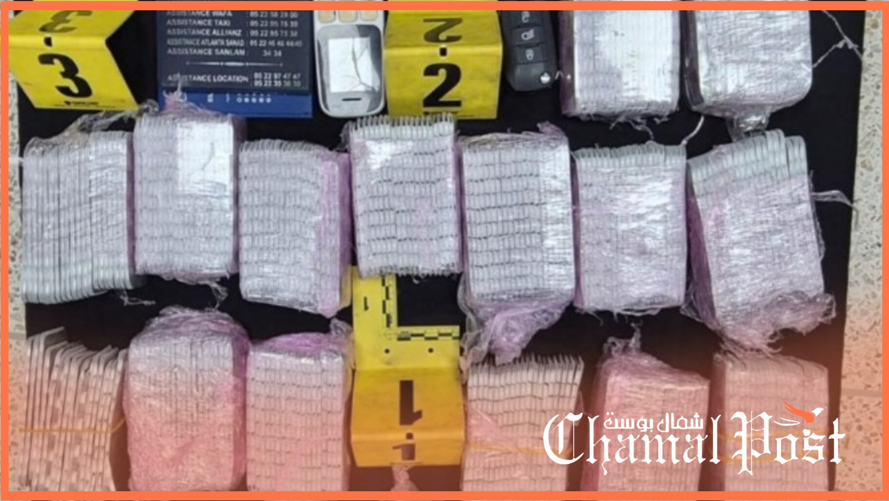 طنجة..تفاصيل حجز آلاف الأقراص المهلوسة داخل سيارة&hellip;