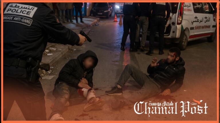 استعمال السلاح لتحييد خطر جانحين بطنجة يعيد النقاش حول تنامي الجريمة ببعض الأحياء 2 استعمال السلاح لتحييد خطر جانحين بطنجة يعيد النقاش حول تنامي الجريمة ببعض الأحياء