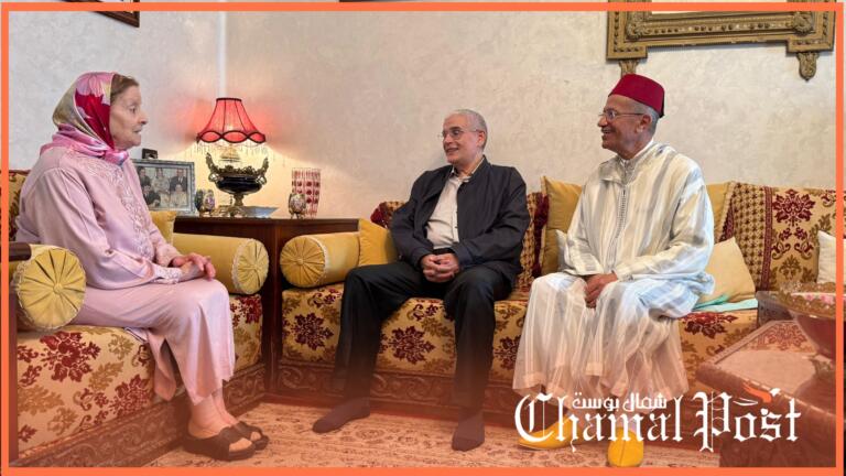 العامل المنصوري يزور أسرة رمز الموسيقى الاندلسية الراحل التمسماني