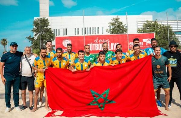 اتحاد طنجة لكرة القدم الشاطئية يحقق إنجازاً لافتاً في أول ظهور دولي له
